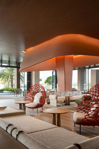 High-grade hotel lobby