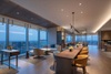 High-grade hotel dining area