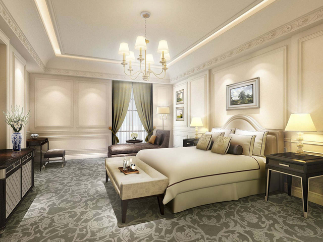 Luxury guestroom furniture