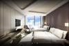 Luxury hotel bedroom 