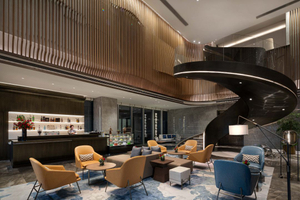 High-grade hotel dining area