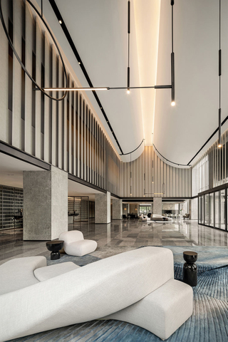 High-grade hotel public area